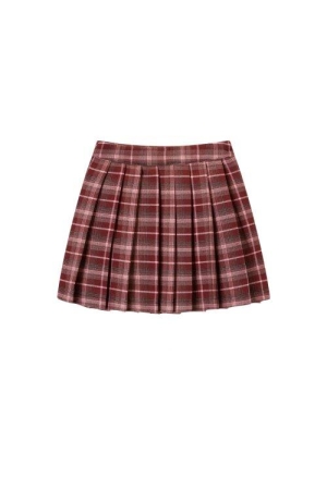 Someone Magali Rokje geruit Medium Bordeaux