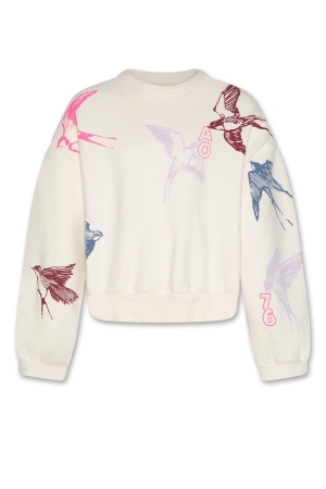 AO76 Noemi Sweater Swallow Ivory