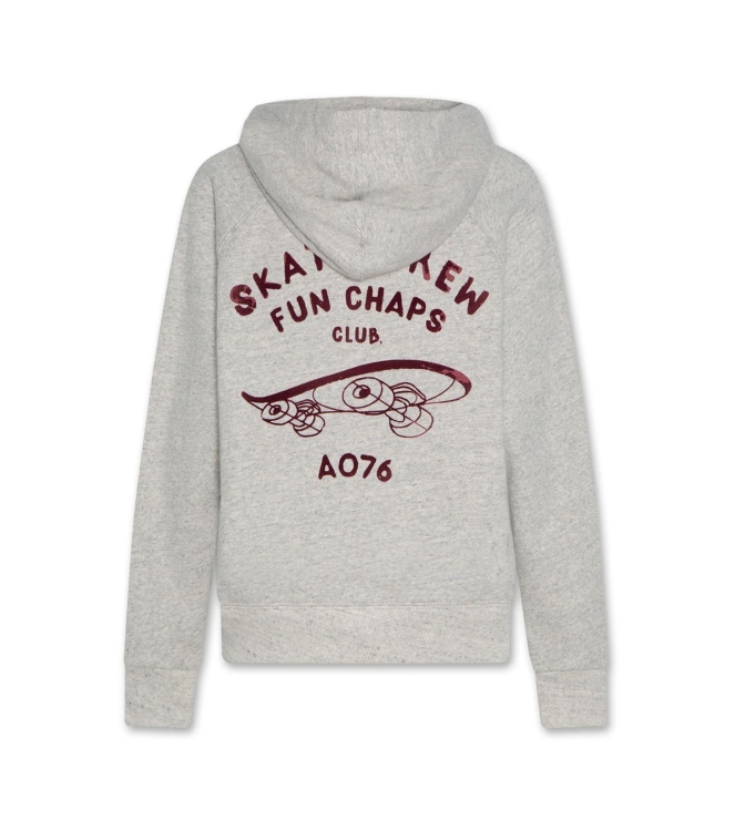AO76 truien Grey Melange 226-2146-305