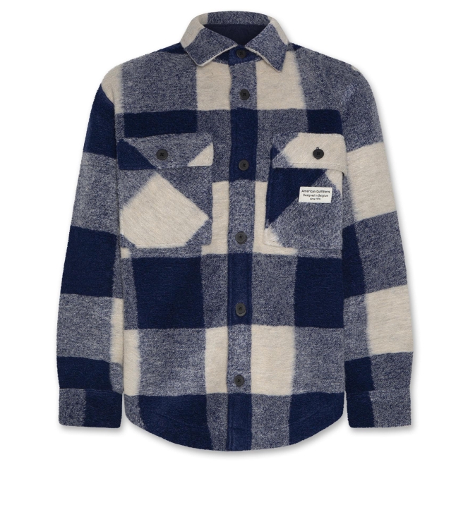 AO76 overhemden Classic Navy 226-2370-830