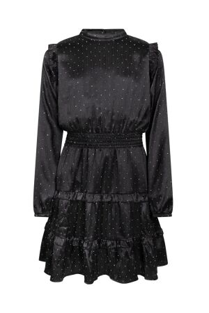 Ai&Ko Alline Strass Dress 000900 - Black