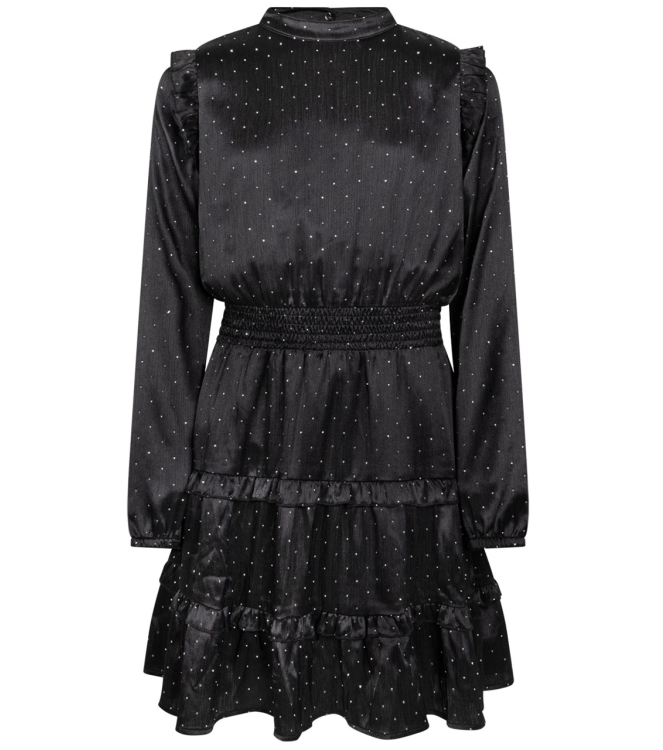 Ai&Ko jurken 000900 - Black Alline Strass Pes 507 G