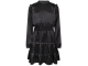 Ai&Ko jurken 000900 - Black Alline Strass Pes 507 G