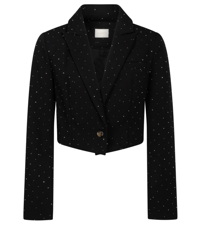 Ai&Ko blazers & gilets 000900 - Black Ariel Strass Vis 345 G