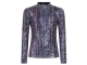 Ai&Ko blouses 194118 - Denim Blue Ivona Sequins Co 332 G