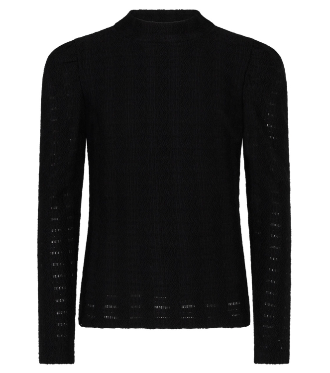 Ai&Ko blouses 000900 - Black Ivona Zig-Zag Pes 153 G