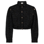 Ai&Ko blazers & gilets 000900 - Black Marlyna Tweed Pes 137 G