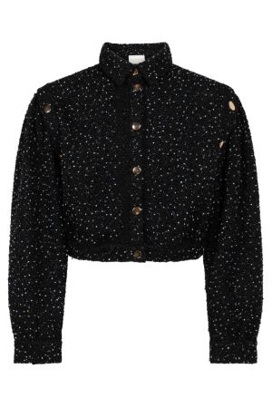 Ai&Ko Marlyna Tweed Jacket 000900 - Black