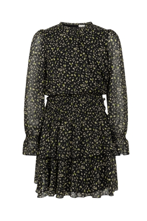 Ai&Ko Marthe Duotone Dress 000900 - Black