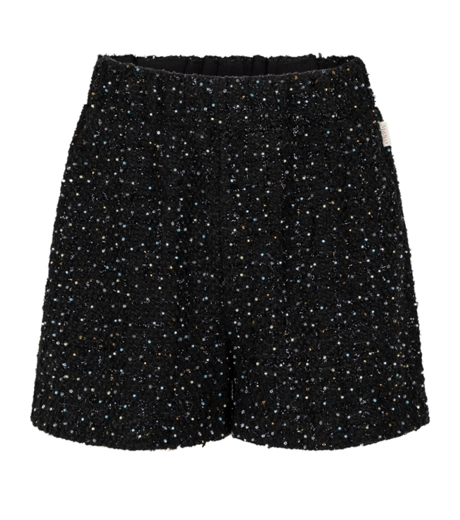 Ai&Ko broeken 000900 - Black Olja Tweed Pes 377 G