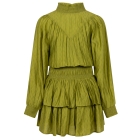 Ai&Ko jurken 180228 - Moss Green Phyllis Jacquard Vis 522 G