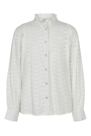 Ai&Ko Tammar Cotton Blouse Les Blancs