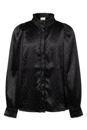 Ai&Ko Tammar Strass Blouse 000900 - Black