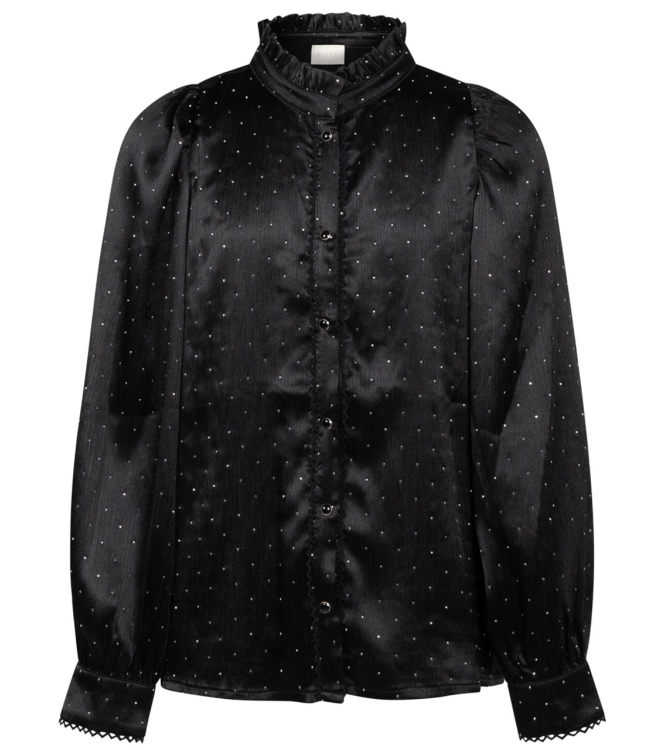 Ai&Ko blouses 000900 - Black Tammar Strass Pes 507 G