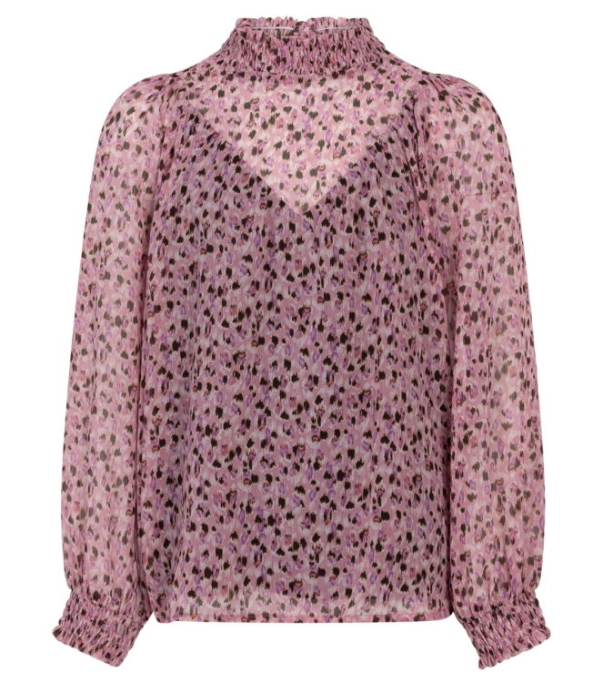 Ai&Ko blouses 161707 - Dusty Mauve Vanese Animal Pes 503 G