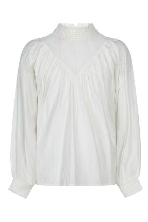 Ai&Ko Vanese Jacquard Top Les Blancs