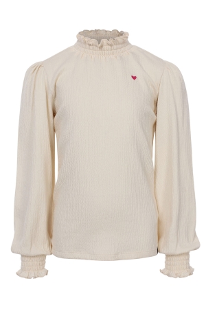 Looxs Little Little crinkle T-shirt l/s 60 cloud