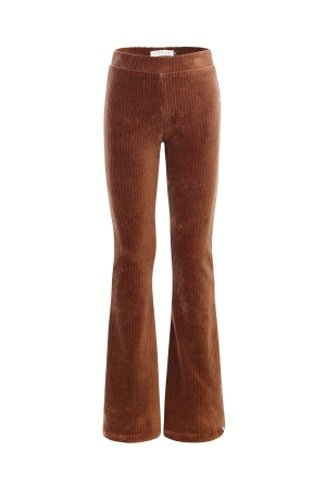 Looxs Little Little ribcord flare 424 Chocolate