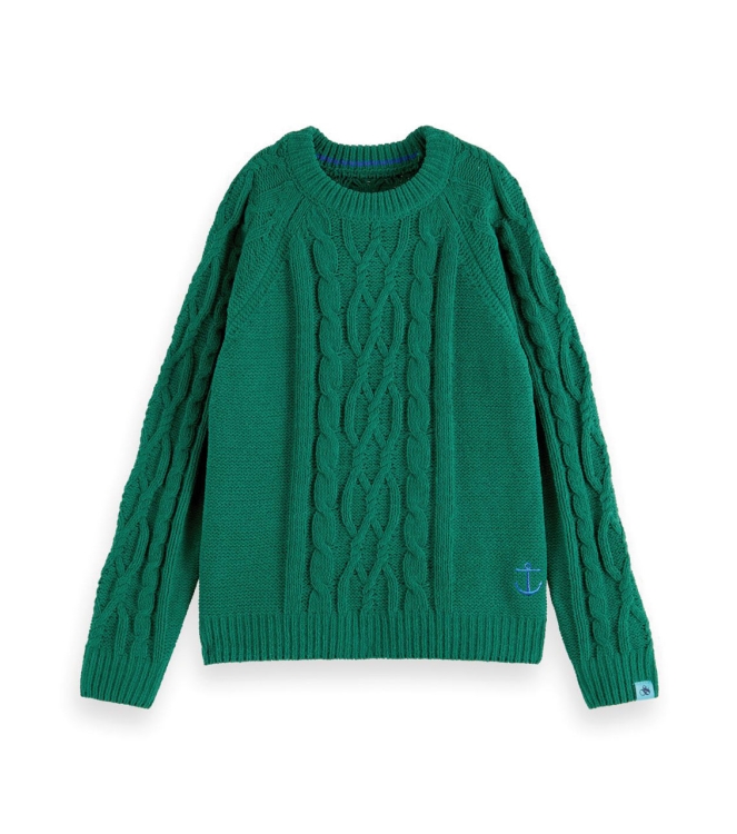 Scotch & Soda Kids truien & vesten 6608 Deep Green 173593