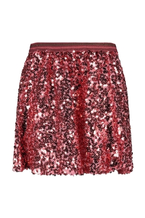 Jubel Pailetten rok - Moon Flowers Roze