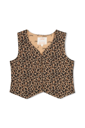Jubel Denim gilet AOP - City Chic Zand