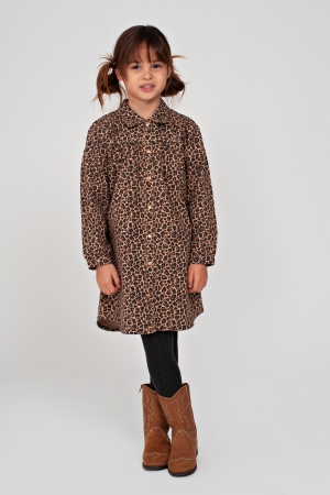 Jubel Denim jurk AOP - City Chic Zand