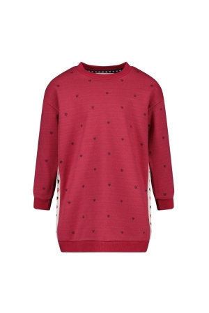 Jubel Sweatjurk AOP - Daily Princess Cerise