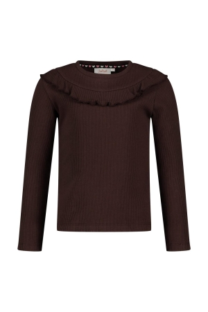 Jubel Longsleeve rib - City Chic Bruin