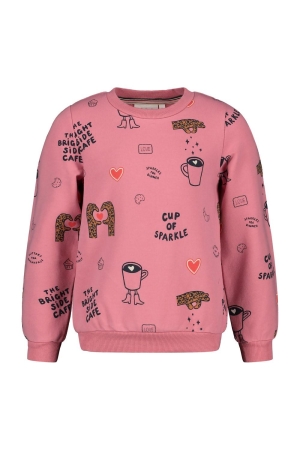 Jubel Sweater AOP - City Chic Roze
