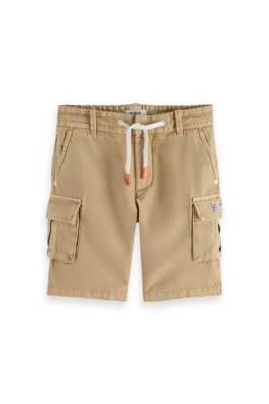 Scotch & Soda Kids Cargo Shorts 0137 - Sand