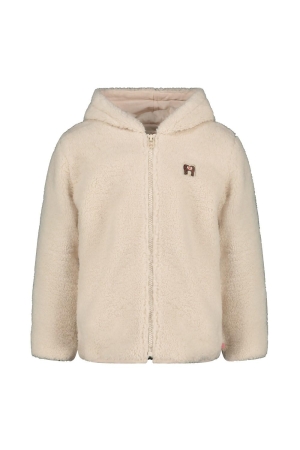 Jubel Teddy jasje met capuchon - City Chic Offwhite