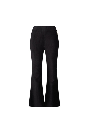 Jubel Flared broek velours rib - City Chic Antraciet