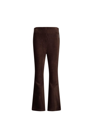 Jubel Flared broek velours rib - City Chic Bruin