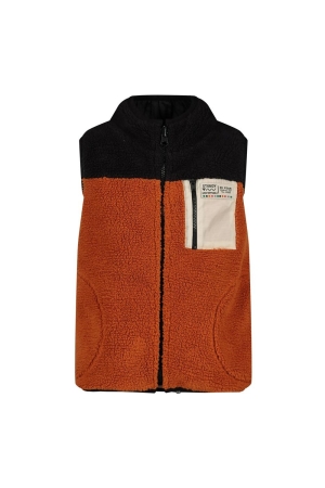 Sturdy Bodywarmer omkeerbaar teddy - Mountain top Antraciet