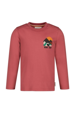 Sturdy Longsleeve - Mountain top Rood