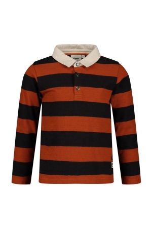 Sturdy Polo streep - Mountain top Oranje