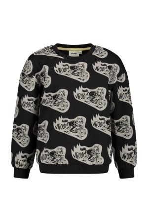 Sturdy Sweater AOP - Fix It Antraciet