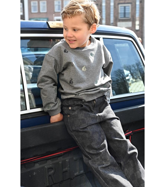 Sturdy truien Antraciet melange 71600696