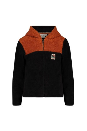 Sturdy Teddy jasje met capuchon - Mountain top Antraciet