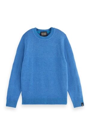 Scotch & Soda Kids Soft Knit Pullover 7339 - Smart Blue