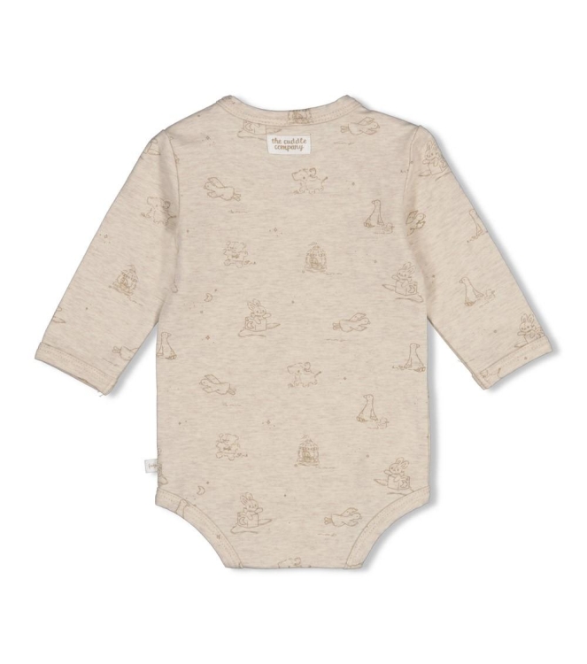 Feetje rompers Taupe melange 50200265
