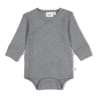 Feetje rompers Antraciet melange 50200267