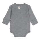 Feetje rompers Antraciet melange 50200267