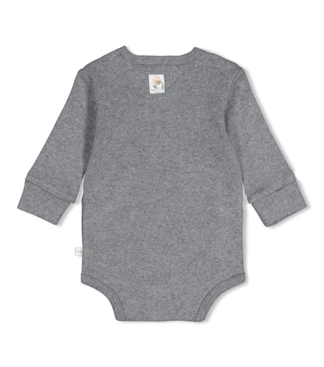 Feetje rompers Antraciet melange 50200267