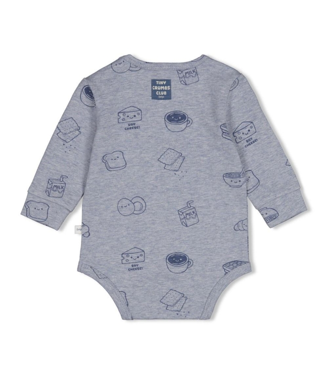 Feetje rompers Blauw melange 50200268