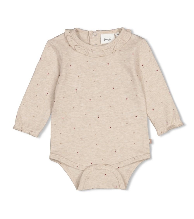 Feetje rompers Taupe melange 50200274