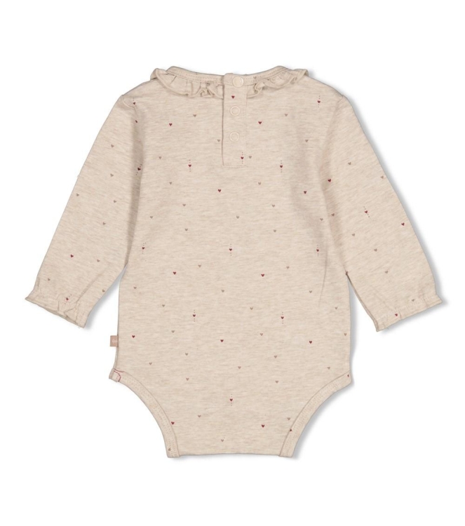 Feetje rompers Taupe melange 50200274