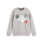 Scotch & Soda Kids truien & vesten 7477 - Grey Melange 177841