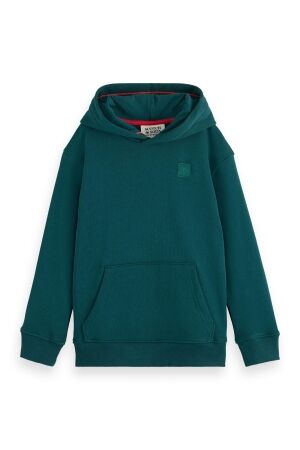 Scotch & Soda Kids Relaxed-Fit Logo Hoodie 7384 - Cypress