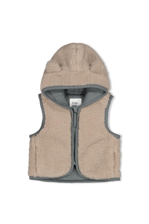 Feetje Teddy bodywarmer met capuchon - Beep Beep Kit
